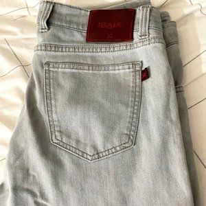 ISAIA JEANS LIGHT GREY US SIZE 36